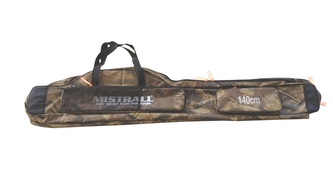 Pouzdro na pruty, 2 komory, 120 cm, lesní vzor