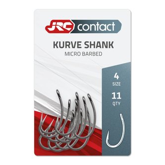 KURVE SHANK CARP HOOKS 4 11KS