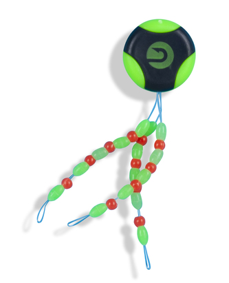 Silikonové zarážky (červený korálek) vel. S