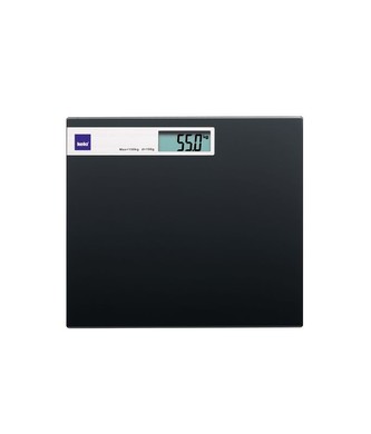 KELA Osobní váha digitální skleněná černá do 150kg GRAPHITO KL-21298
