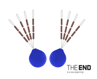 Wolfrámový stoper THE END / 24ks - 2x7mm / G-ROUND Wolfrámový stoper THE END / 24ks - 2x7mm / G-ROUND