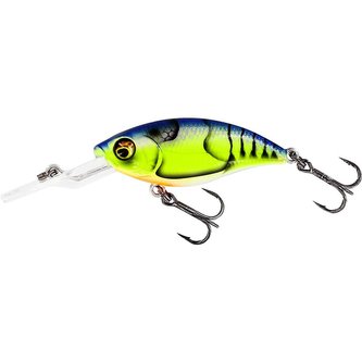 WESTIN: Wobler BuzzBite Crankbait 4cm 4g Low Floating Chart. Blue Craw