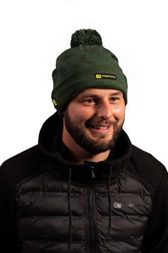 RIDGEMONKEY: Čepice APEarel Bobble Beanie Hat Camo