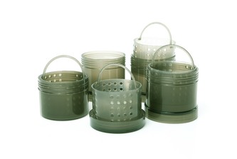 RIDGEMONKEY: Kelímek Hookbait Pots Green 4ks