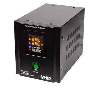 Napěťový měnič MHPower MPU-300-12 12V/230V, 300W, funkce UPS, čistý sinus