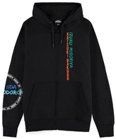 Pánská mikina My Hero Academia: Izuku Midoriya (XL) černá bavlna