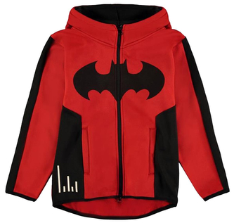 Dětská mikina DC Comics: Batman (158-164 cm) červený polyester Dětská mikina DC Comics: Batman (158-164 cm) červený polyester