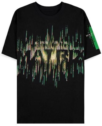 Pánské tričko The Matrix: Logo (2XL) černá bavlna