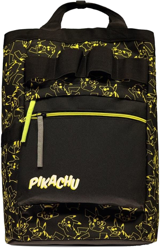 Multifunkční batoh Pokémon: Pikachu (44 x 33 x 20 cm) černý polyester