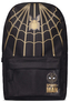 Batoh Marvel|Spiderman: Spider Gold Logo (objem 16,6 litrů|29 x 41 x 14 cm) černý polyester