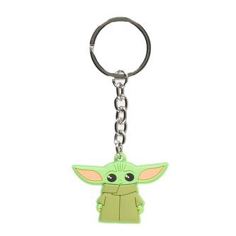 Přívěsek na klíče Star Wars|Hvězdné války TV seriál The Mandalorian: The Child (3,5 x 5 cm)