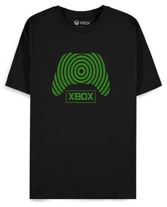 Pánské tričko Xbox: Controller (S) černá bavlna