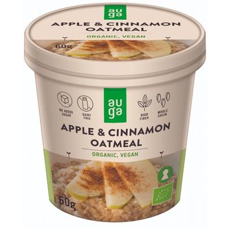 BIO Celozrnná ovesná kaše - Auga - lesní ovoce - 12 x 60 g