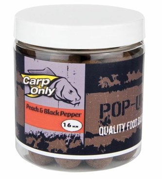 PEACH & BLACK PEPPER POP UP 12MM 80G