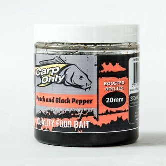 PEACH & BLACK PEPPER DIPOVANÝ BOILIES 16MM 250ML