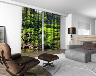 3D dekorační závěs 311V GARDEN 2x160x250 cm set 2 kusy MyBestHome