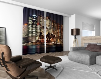 3D dekorační závěs 316V SYDNEY 2x160x250 cm set 2 kusy MyBestHome