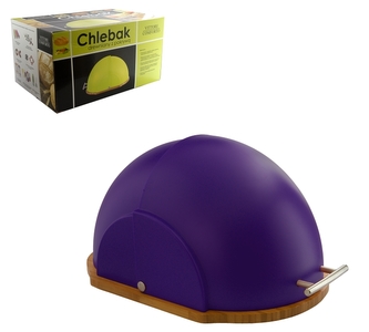 Chlebník 37 cm fialový