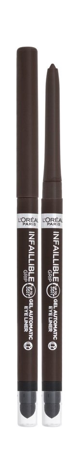 L´Oréal Paris Infallible Tužka na oči Grip 36H Gel Automatic Eye Liner 1,2 g 004 Brown Denim pro ženy
