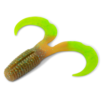 Nástraha Curly One 12 cm, vzor MOC, 12 ks