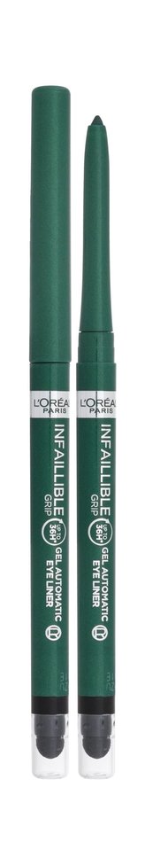 L´Oréal Paris Infallible Tužka na oči Grip 36H Gel Automatic Eye Liner 1,2 g 008 Emerald Green pro ženy