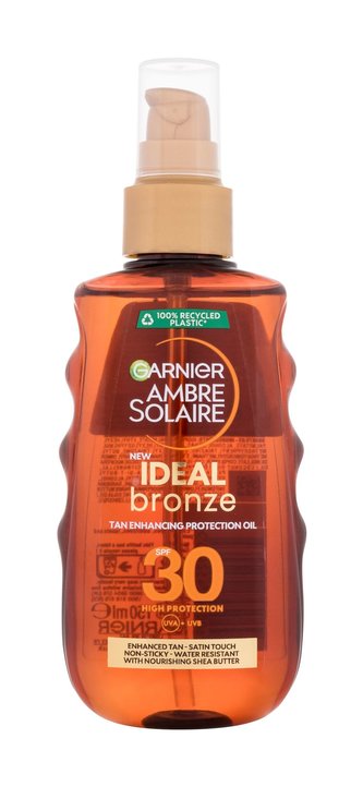 Garnier Ambre Solaire Opalovací přípravek na tělo Ideal Bronze 150 ml SPF30 unisex
