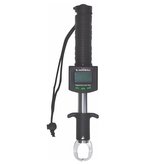 Vylovovací kleště s digitální váhou černé