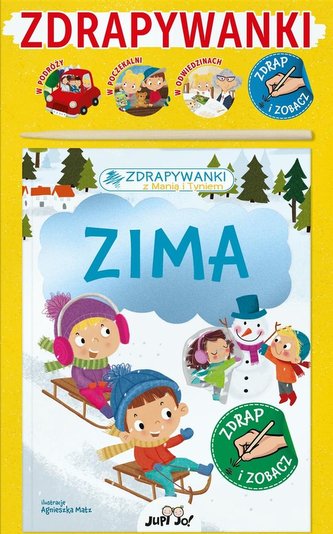 Zima z Manią i Tyniem Zdrapywanka