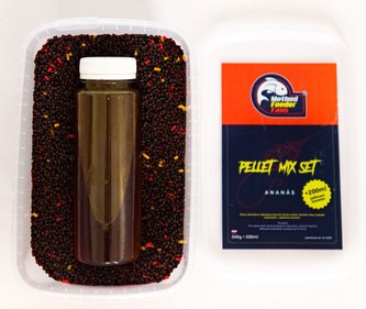 PELLET MIX SET ANANAS 500G+200ML KLASIK LIQUID