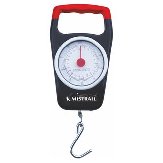 Váha s metrem do 22kg černočervená