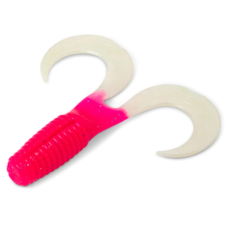 Nástraha Curly One 12 cm, vzor PP, 12 ks