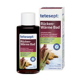 Tetesept Hřejivá koupel Záda 125 ml unisex