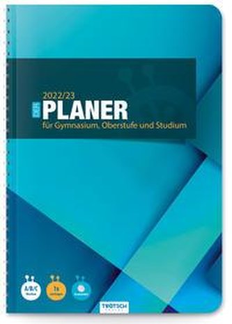 Trötsch Gymnasialplaner Blue 2022/2023