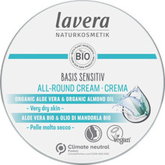 Lavera Intenzivní tělový krém pro suchou pokožku Basis Sensitiv (All-Round Cream) 150 ml unisex