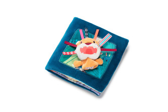 Lilliputiens - Textilní knížka - lev Jack