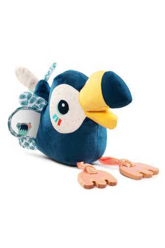 Lilliputiens - multifunkční plyšová hračka tukan Pablo