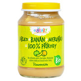 Country Life Příkrm jablko, banán, meruňka BIO 190 g