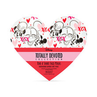 Mad Beauty Pleťová maska Minnie Mickey Totally Devoted (Tear & Share Sheet Face Masks) 2 x 25 ml woman