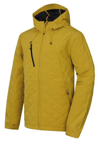 Pánská softshell bunda Salex M horčicová - XL