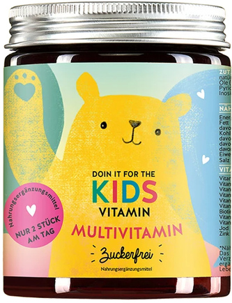 Bears With Benefits Multivitaminový komplex pro děti bez cukru 60 ks