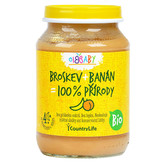 Country Life Příkrm broskev, banán BIO 190 g