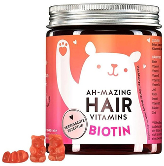 Bears With Benefits Vitamíny pro zdravé vlasy s biotinem Ah-mazing 60 ks 60 ks