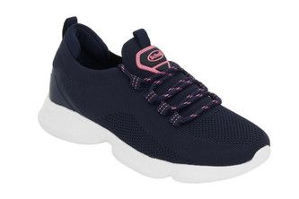 Scholl Zdravotní obuv CAMDEN Navy Blue/Fuchsia 37