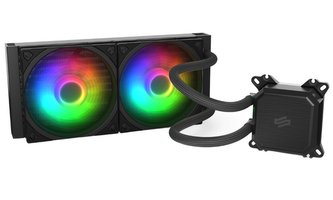 SilentiumPC vodní chladič CPU Navis F240 ARGB / 2x 120 mm Fluctus ARGB / PWM / i LGA1700