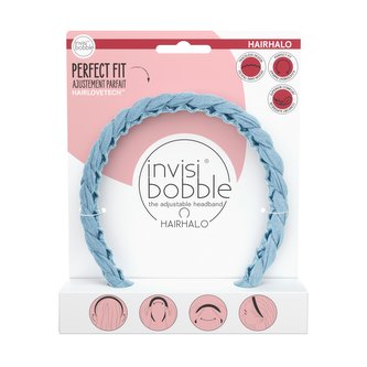 Invisibobble Nastavitelná čelenka do vlasů Hairhalo Miss Denim woman