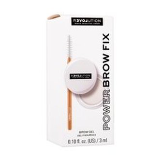 Revolution Fixační gel na obočí Relove Power Brow Fix Clear (Brow Gel) 3 ml woman
