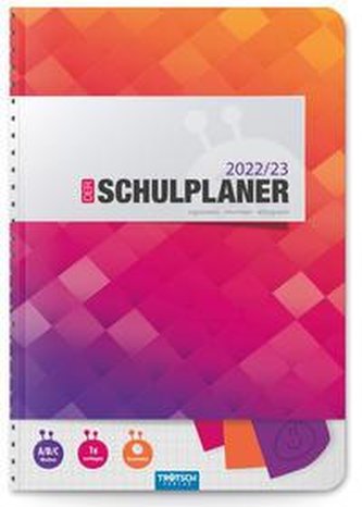 Trötsch Schulplaner Bunt 2022/2023