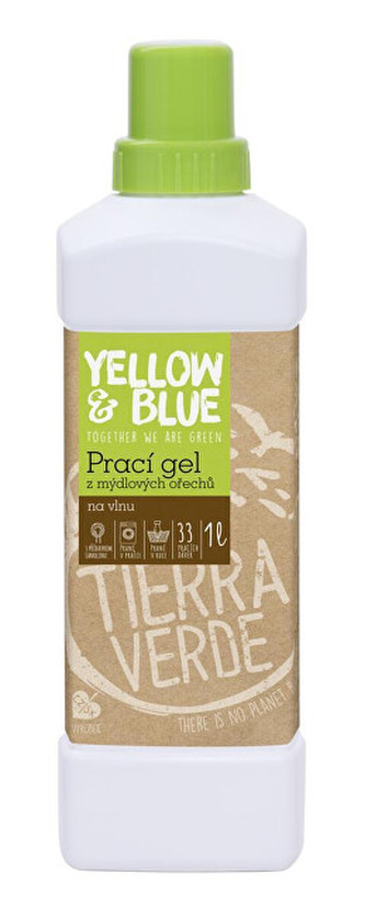 Tierra Verde Prací gel z mýdlových ořechů na vlnu a jemné prádlo 1 l