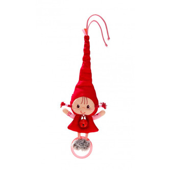 Lilliputiens - Červená Karkulka - chrastítko s rolničkou