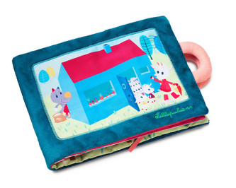 Lilliputiens - Textilní knížka - Neposlušná kůzlátka